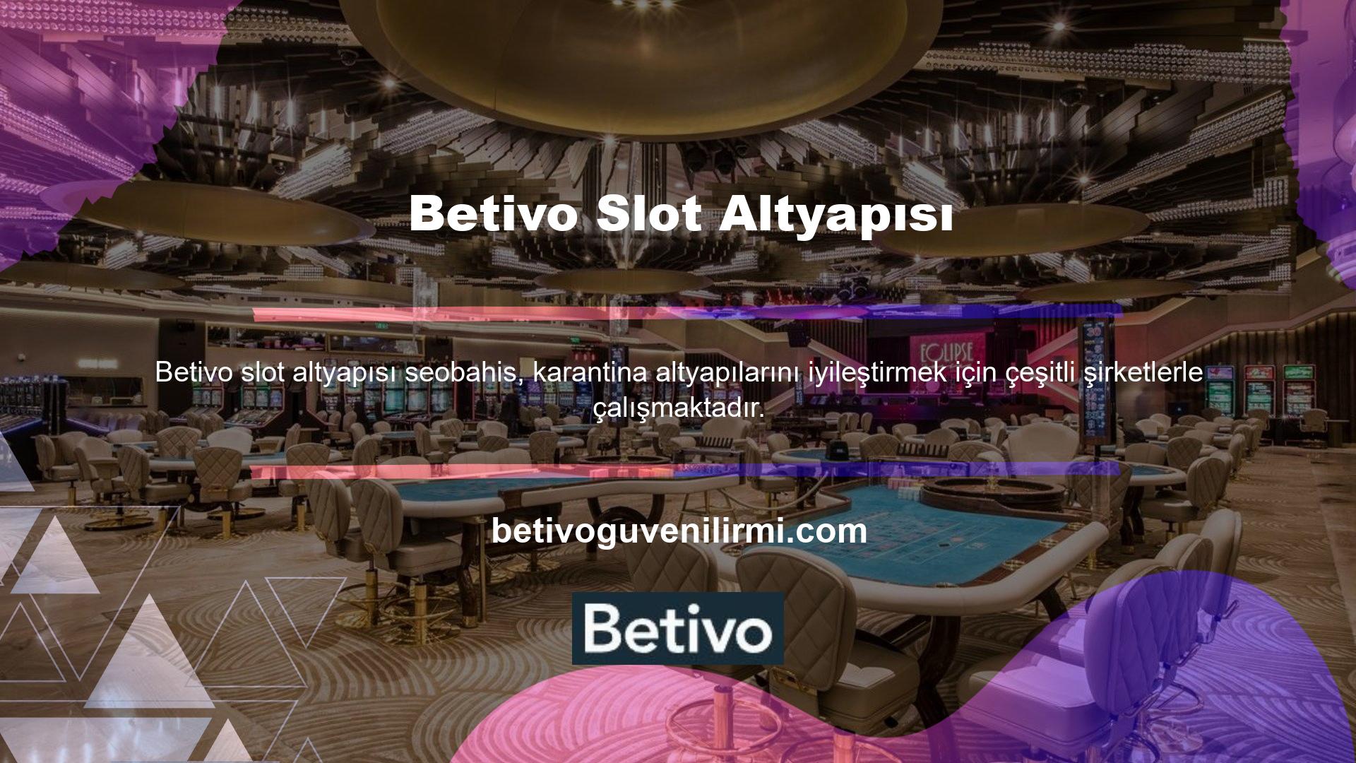 Betivo Slot Altyapısı canlı bahis sitelerini işleten lider bir şirkettir